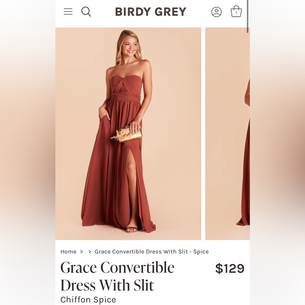 Spice Birdy Grey Grace Convertible with Slit